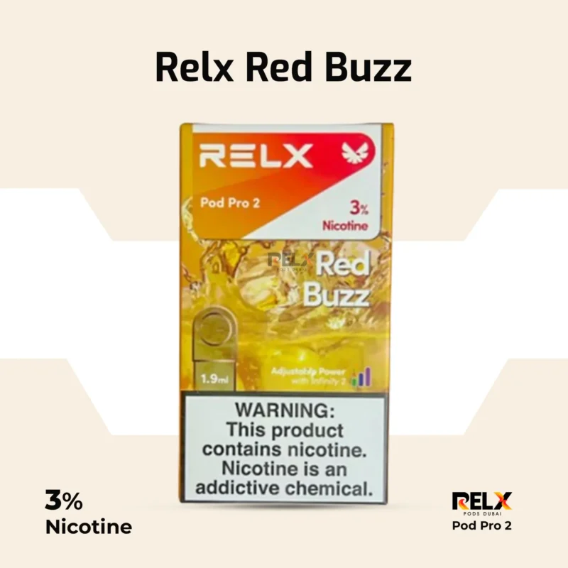 Relx Pod Pro 2 Red Buzz 3%